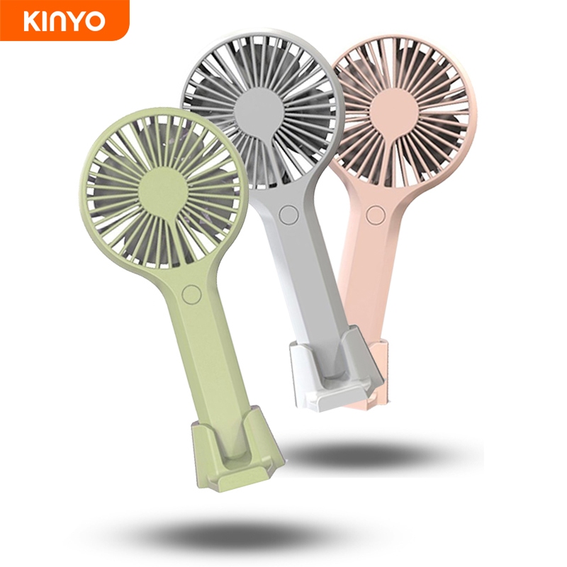 Kinyo M10 พัดลมพกพา พัดลมมือถือ พัดลมมินิ ปรับแรงลมได้3ระดับ สีสันสดใส พกพาสะดวก