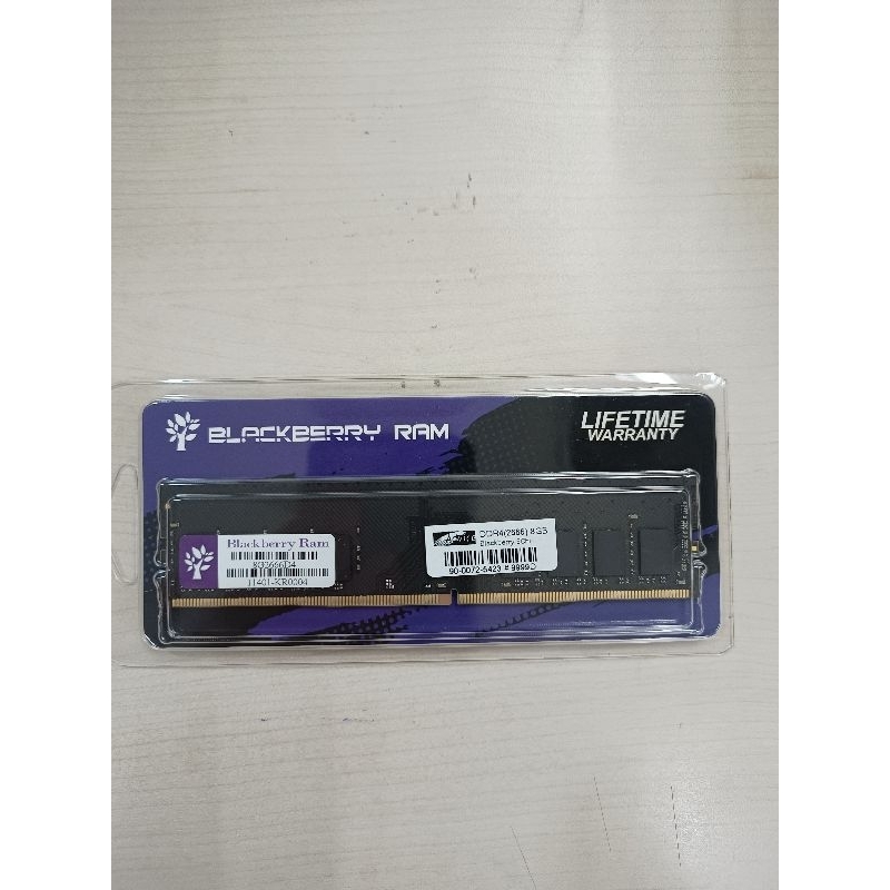 Brand.Blackberry
Model.DDR4(2666) Type.DDR4
BUS.2 สินค้าใหม่100%รับประกันร้านadvice life time