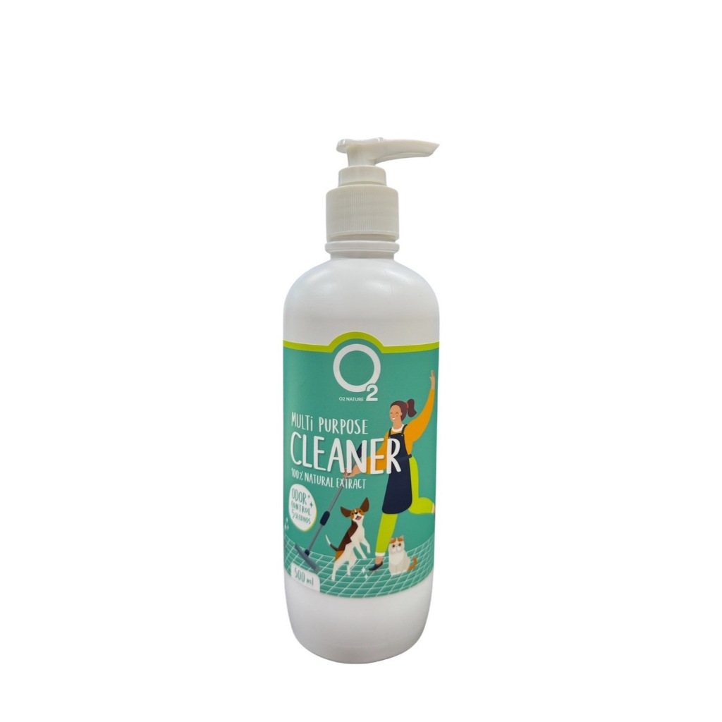 สูตรใหม่! O2 Nature Multi-Purpose Cleaner น้ำยาทำความสะอาด อเนกประสงค์ ต้านแบคทีเรีย 500/3000ml - รูปที่ 4