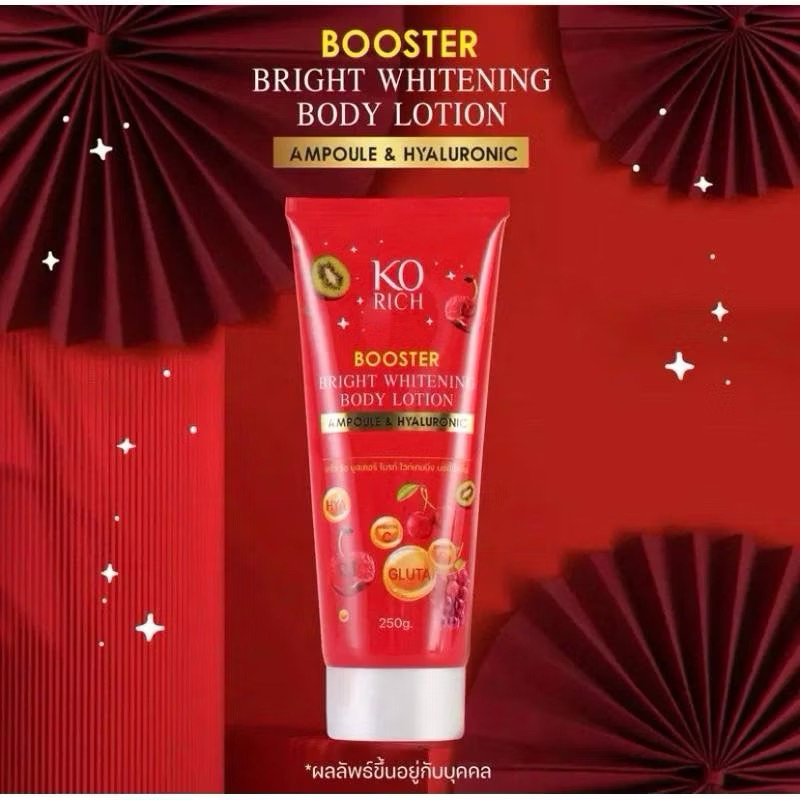Korich Booster Bright Whitening Body Lotion