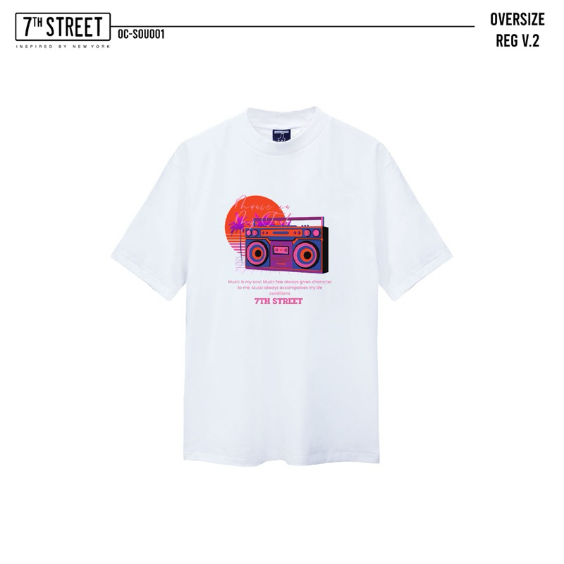 7th Steet (ของแท้) Oversize รุ่น OC-SOU001