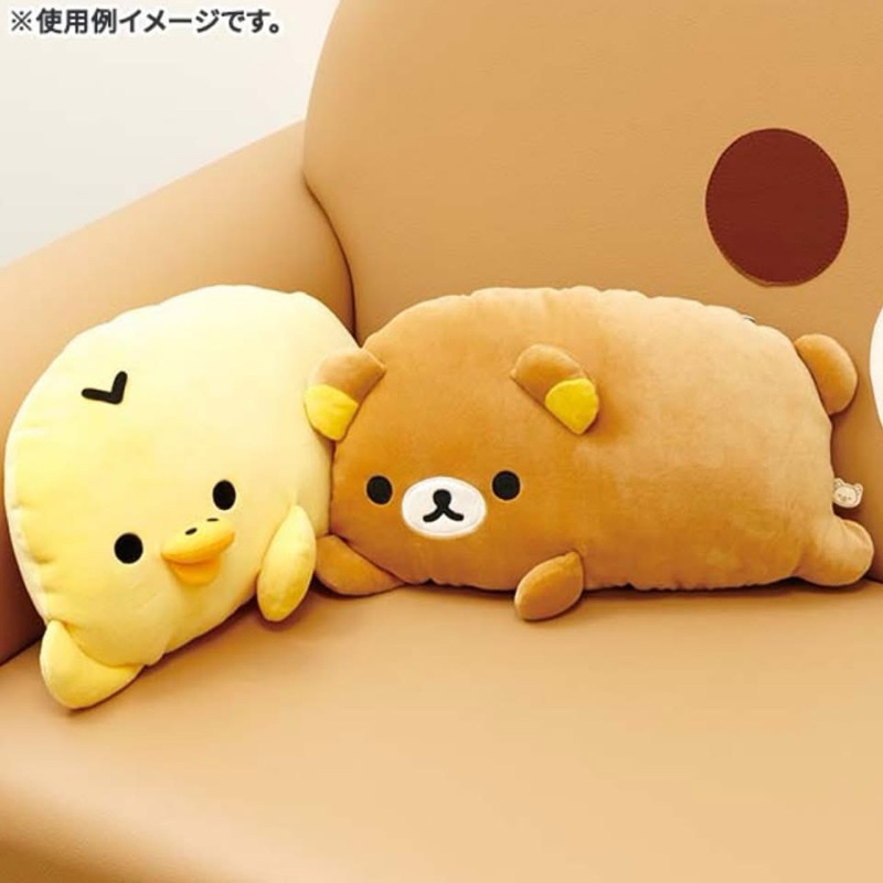 🧸หมอนเนื้อโมจินุ่มมาก ลาย Rilakkuma🧸 💟ขนาด 22x38x10cm