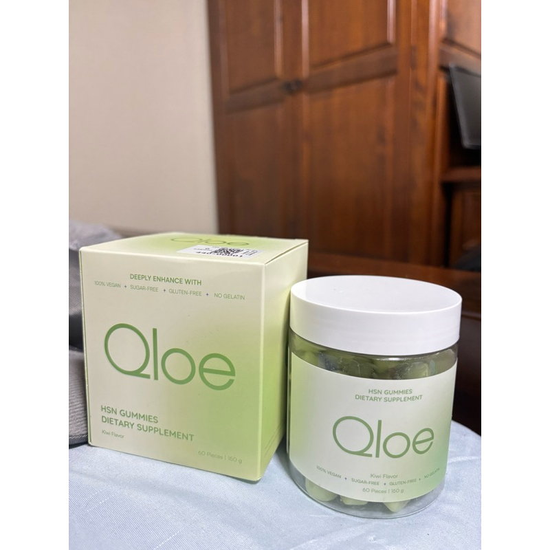 ทานไป2เม็ด Qloe HSN Gummy กัมมี่บำรุงผม 1 กระปุก