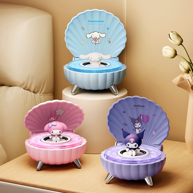 Sanrio Shell คุณภาพสูง Kuromi Audio ของขวัญวันเกิดสาวน่ารักลําโพงบลูทูธไร้สาย