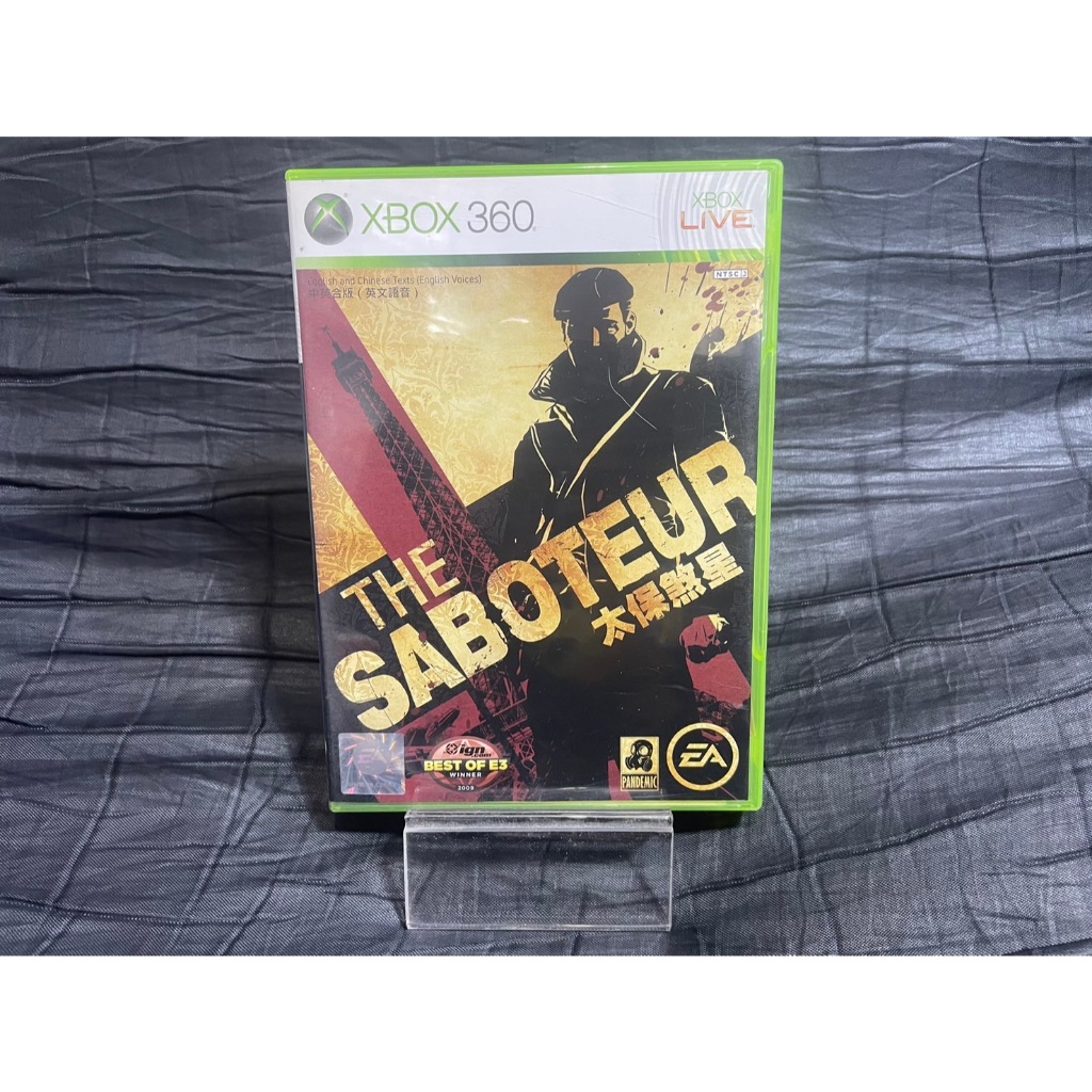 แผ่นเกมส์ XBOX 360 Game : The Saboteur : XBOX 360 NTSC J