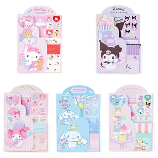 พร้อมส่ง มีหลายแบบ 🎀 เซ็ท กระดาษ ซานริโอ Sanrio จดหมาย การ์ด 💌 กระดาษ Kitty Mymelody Kuromi Cinnamon roll