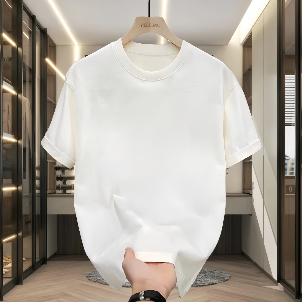 HI T-SHIRT พร้อมส่ง✨เสื้อยืดผู้หญิง ผ้าคอตตอนแท้ 100%🍚 12 สี ส่งไว ร้านไทย ไม่ต้องรอพรีออเดอร์ - รูปที่ 4