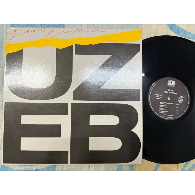 แผ่นเสียง : UZEB - FAST EMOTION.