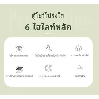 Joy กล่องโชว์กระเป๋า ตู้โชว์โปร่งใส กันฝุ่น กล่องโชว์โปร่งใสสุดหรู กล่องเก็บของ ใส่ ที่ เก็บ กล่อง ตู้โชว์โมเดล