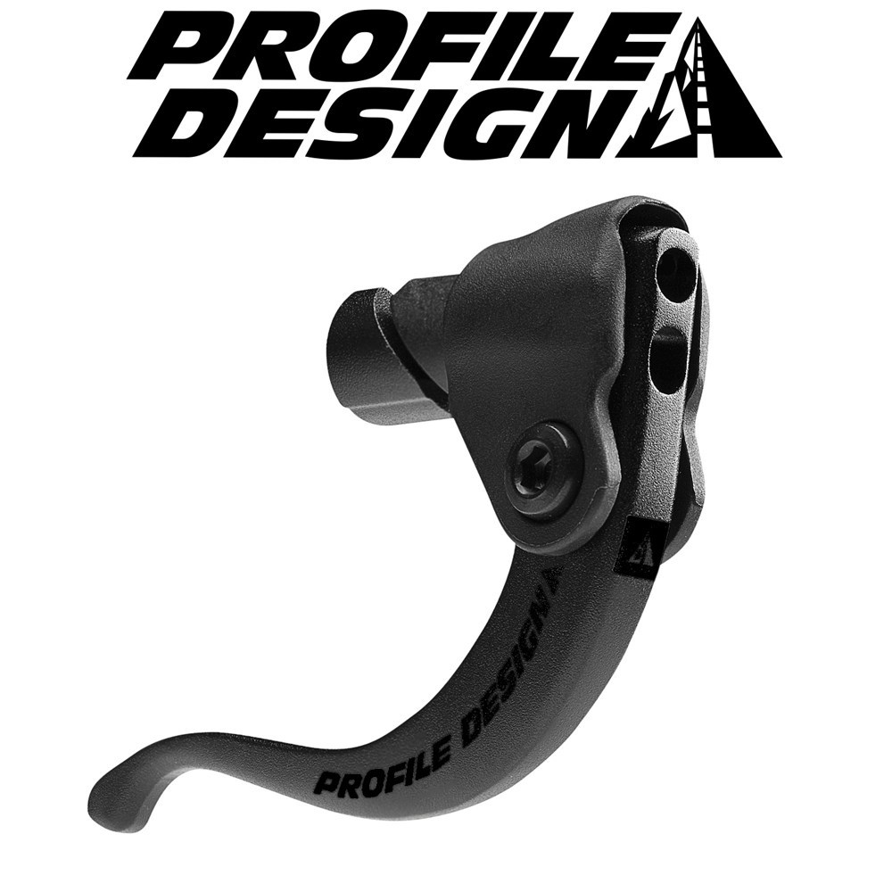 PROFILE DESIGN มือเบรค รุ่น 3 ONE ALUMINUM - BLACK LOGO