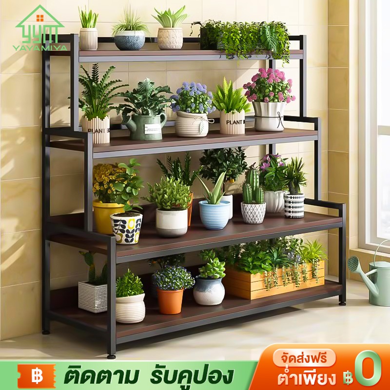 YYM  ชั้นวางกระถางต้นไม้ 103*40*180CM ชั้นวางต้นไม้ ที่วางดอกไม้ ใช้วางต้นไม้ แข็งแรง ทนทาน