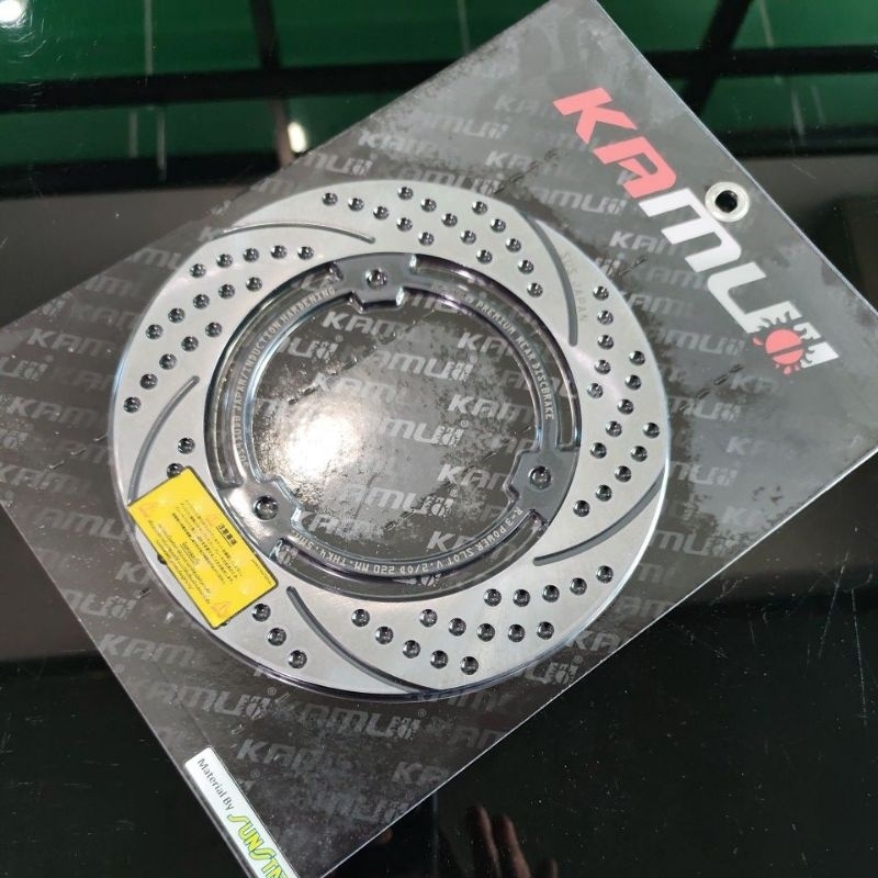 จานดิสหลัง yamaha r3 ขนาด 220 มิลลาย power slot v2