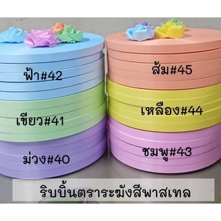 ริบบิ้นพับเหรียญ ตราระฆัง เบอร์ 2  ยาว   350 หลา