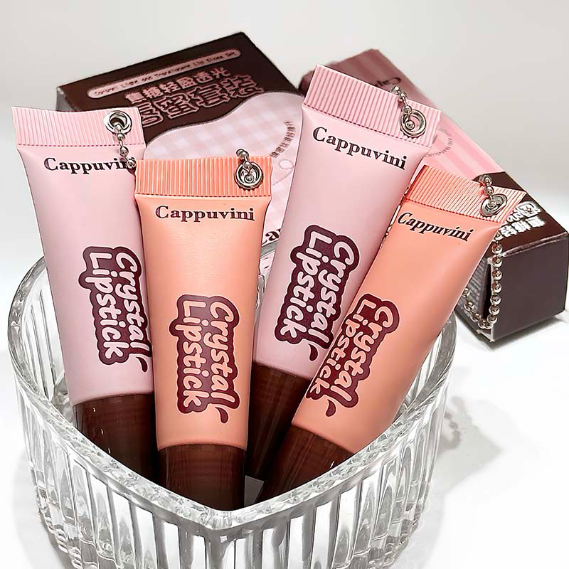 NO.CP292 Crystal Lipstick ลิปสติก ลิปกลอส ติดทนนาน ให้ความชุ่มชื้น ราคา ถูกที่สุด ดีลบีเคเค แกลเลอรีภาพที่ 6