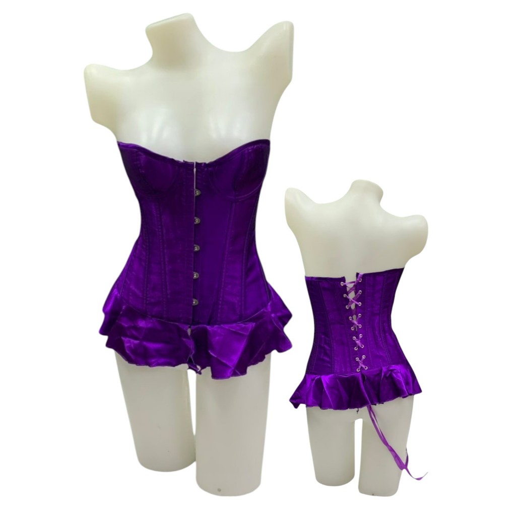 WJ018 Corset ชุดคอร์เซ็ทเจ้าหญิง,เจ้าสาว กระชับสัดส่วน 🚚 ด่วนมีส่งGrab