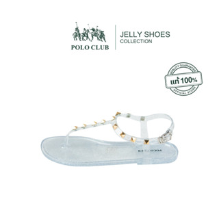 POLO CLUB รองเท้ายาง รุ่น JL-2832 สีเงินกริสเตอร์ | รองเท้าร…