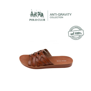 POLO CLUB รองเท้าแตะแบบสวม รุ่น AG-2815 สีมารูน | รองเท้าแตะผู้หญิง
