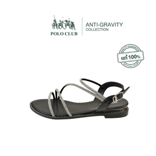 POLO CLUB รองเท้าแตะรัดส้น รุ่น AG-2806 สีดำ | รองเท้ารัดส้น…