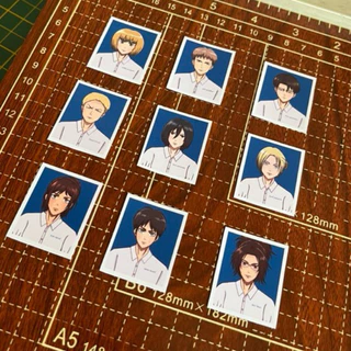 Attack on Titan รูปติดบัตรผ่านพิภพไททันได้ 9-18 รูป