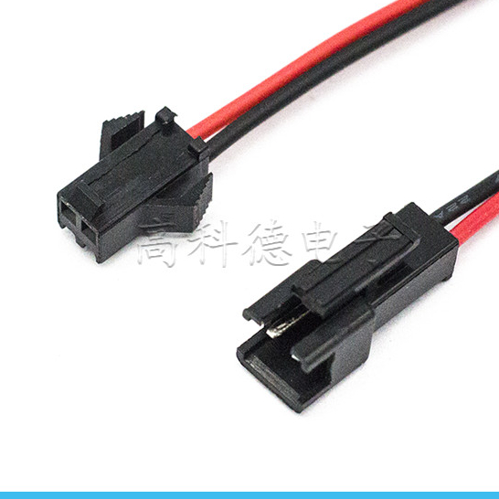 SM2.54-2P สายเทอร์มินัล SM อากาศปลั๊กขั้วต่อปลั๊กความยาวสาย20ซม