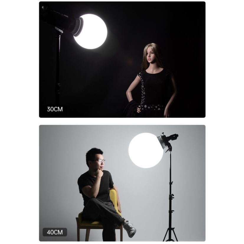 ส่งด่วน 4 ชั่วโมง softbox light dome balloon ขนาดกระทัดรัดคุณภาพสูง