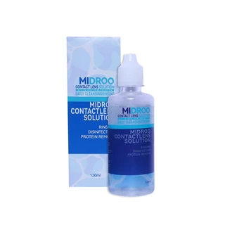 【สื้อ1ได้ 3❗Spend฿79แถม ตลับ*2】💦กิจกรรมระยะเวลาจำกัดMidroo Contact Lens Solutionน้ำยาล้างคอนแทคเลนส์ ขนาด60/120ml/360ml