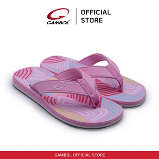 GAMBOL แกมโบล HAVE FUN รองเท้าแตะหูหนีบเด็ก รุ่น GK11453 Size 31-35
