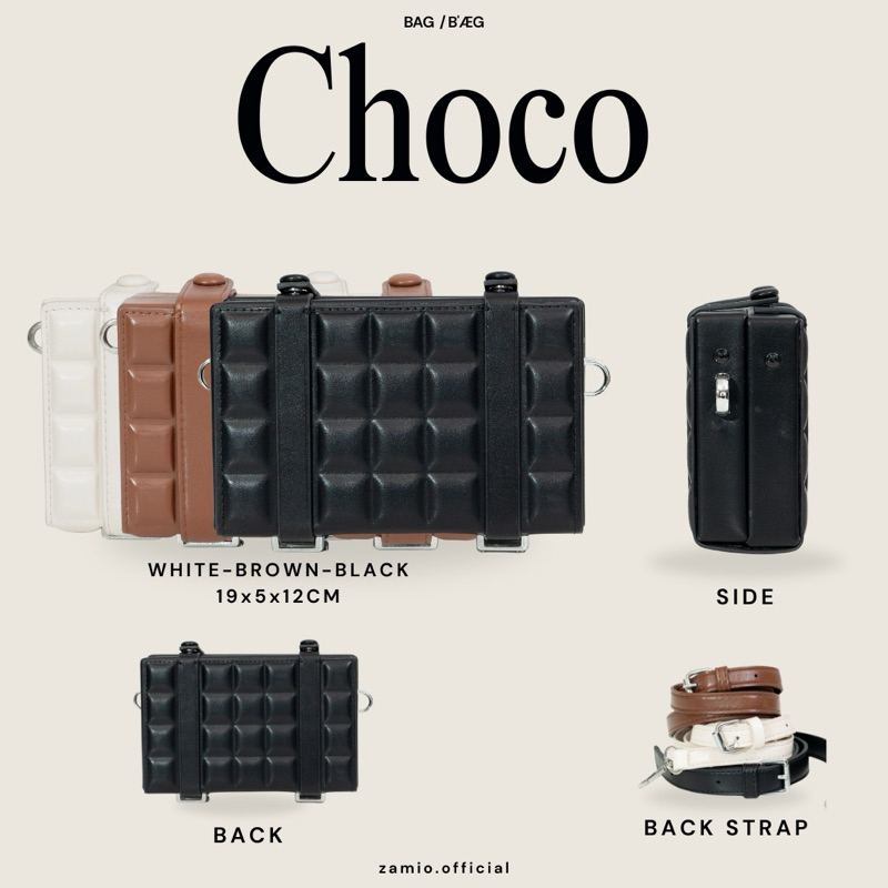 CHOCO BAG กระเป๋าสะพายข้าง