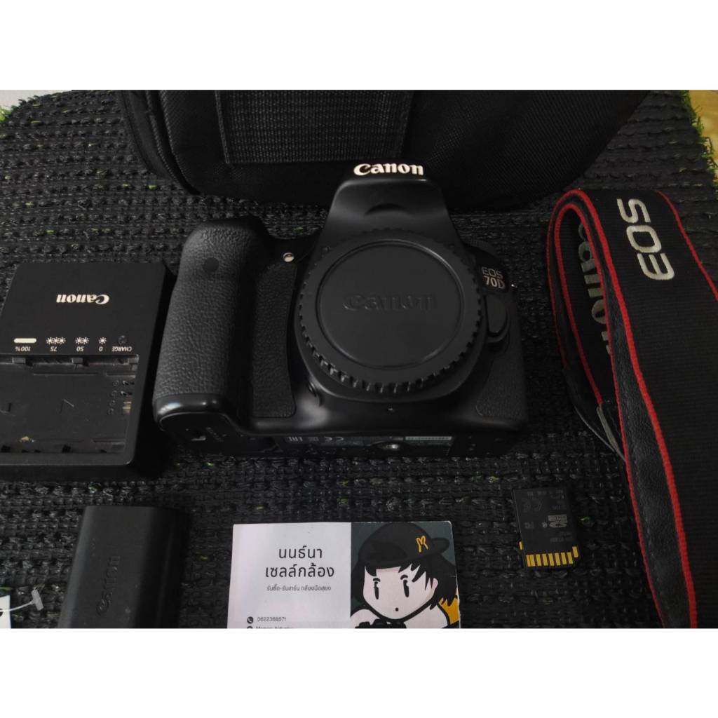 กล้องถูก  canon 70D canon70dพร้อมจัดส่ง