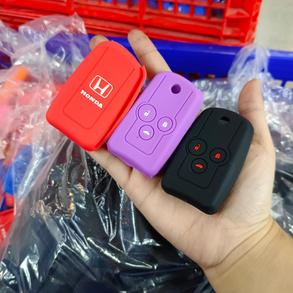 Honda ซิลิโคนกุญแจรถยนต์ สำหรับ Honda C.R.V G4 2.0 Accord G8 Civic fb1.8 แบบกุยแจพับ