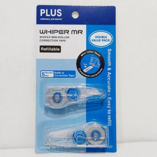 รีฟิวเทปลบคำผิด No.WH-605 (แพ็ค 2 อัน)