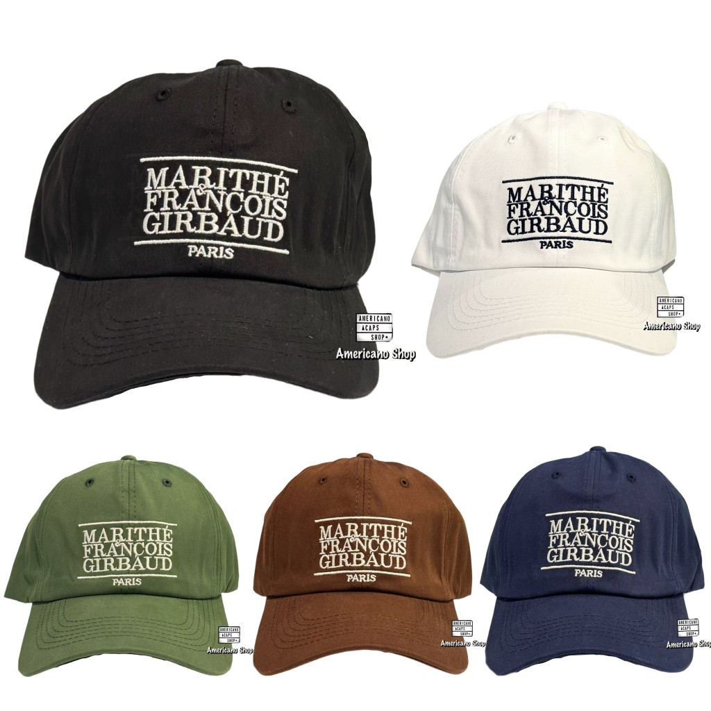 หมวกแก๊ป MARITHE Cap สไตล์เกาหลี ยอดฮิต มี 7 สี งานคุณภาพ 100% (ส่งจากไทย)