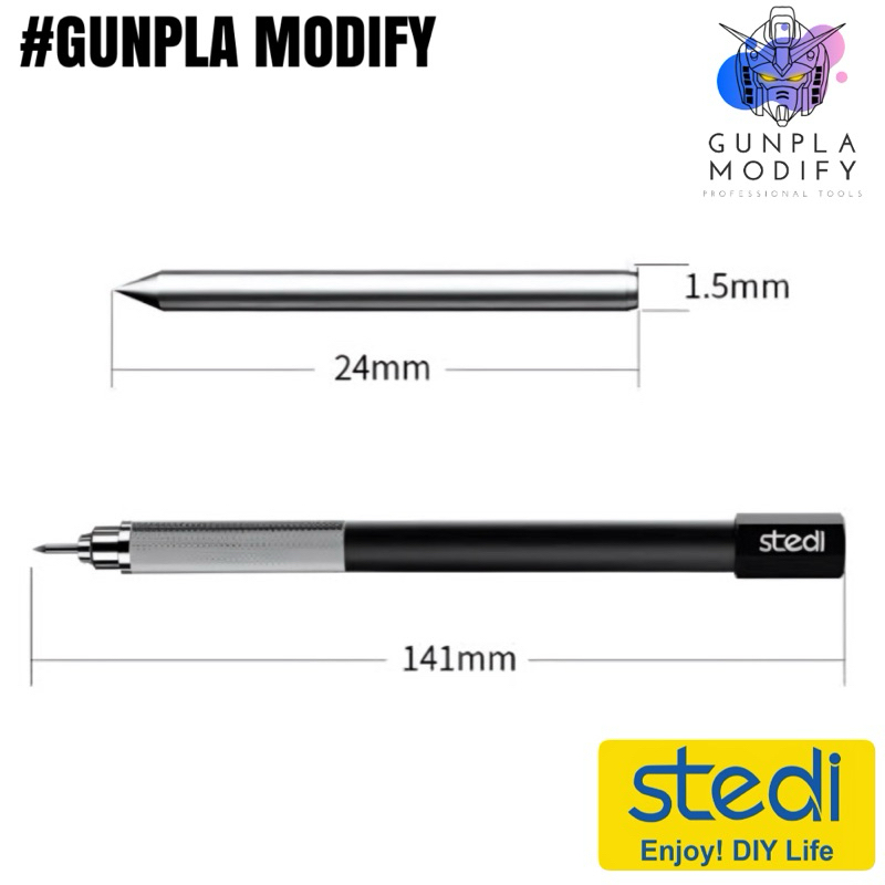 STEDI Engraving Needle Pen เข็มเดินลายและด้ามจับ