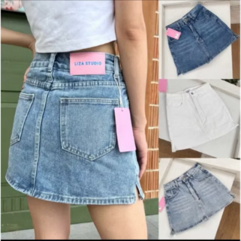 กางเกงกระโปรง ป้าย Liza studio (มือสอง)
