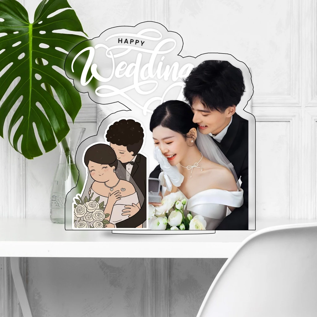 สแตนดี้อะคริลิค สั่งทำรูปภาพตามสั่ง ของขวัญวันเกิด/วันครบรอบ thumbnail 9