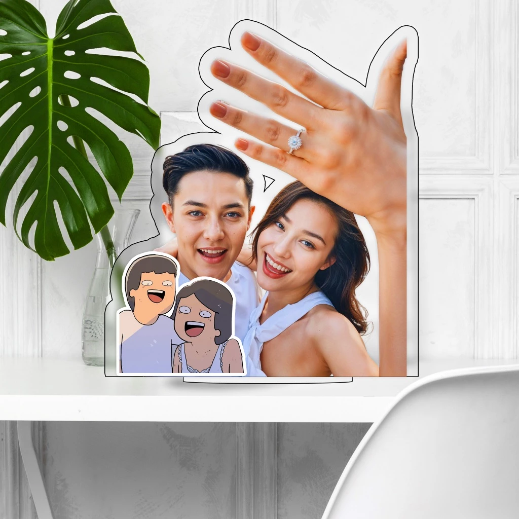 สแตนดี้อะคริลิค สั่งทำรูปภาพตามสั่ง ของขวัญวันเกิด/วันครบรอบ thumbnail 8
