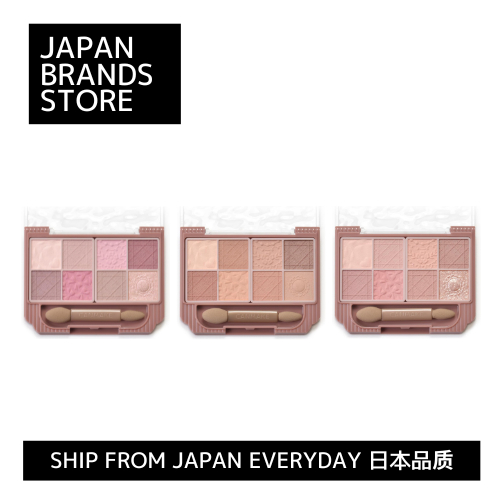 [เรือจากญี่ปุ่นโดยตรง]Canmake Petit Palette Eyes Matte Type 2G Eyeshadow (M01 Maple Millefeuille/M02