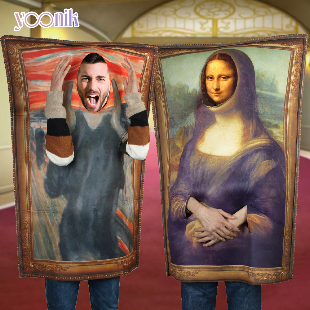 ชุดโมนาลิซ่า และแวนโก๊ะ  ใส่สบาย เหมาะสำหรับประกอบการแสดง