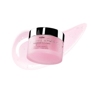 (ยกกล่อง) Mille White Rose Peptide Gel Cream มิลเล่ ไวท์ โรส เปปไทด์ เจล ครีม (เจลครีม โบท็อกซ์) 10g