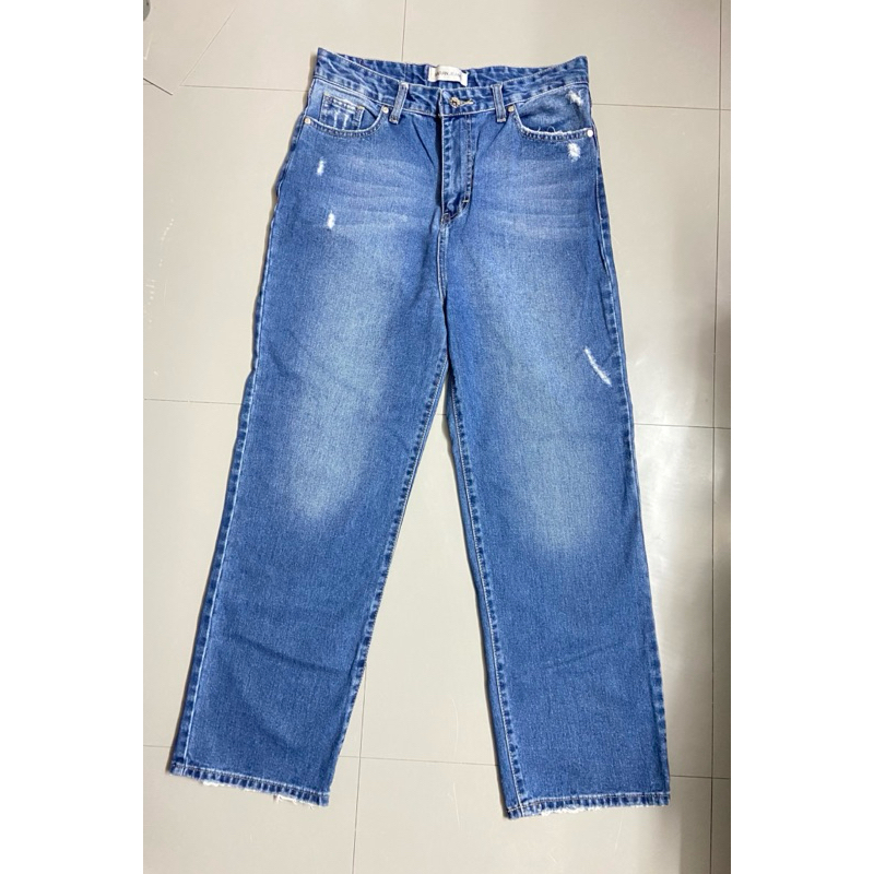 ส่งต่อยีนส์ SARAN ขากระบอก XXL