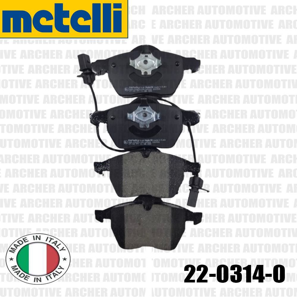 ผ้าเบรก หน้า (brake pad) AUDI A4 I B5 ปี 1994-2000, B6 ปี 2000-2005, A6 C4 ปี 1994