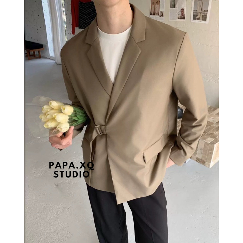 PAPA.XQ JAY JAY BLAZER🤎🖤 - SS25 COLLECTION