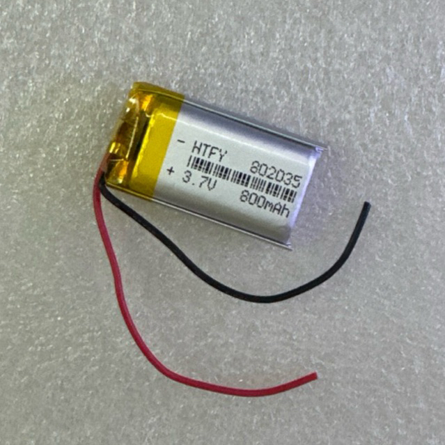 แบตเตอรี่3.7v 800mah (802035)