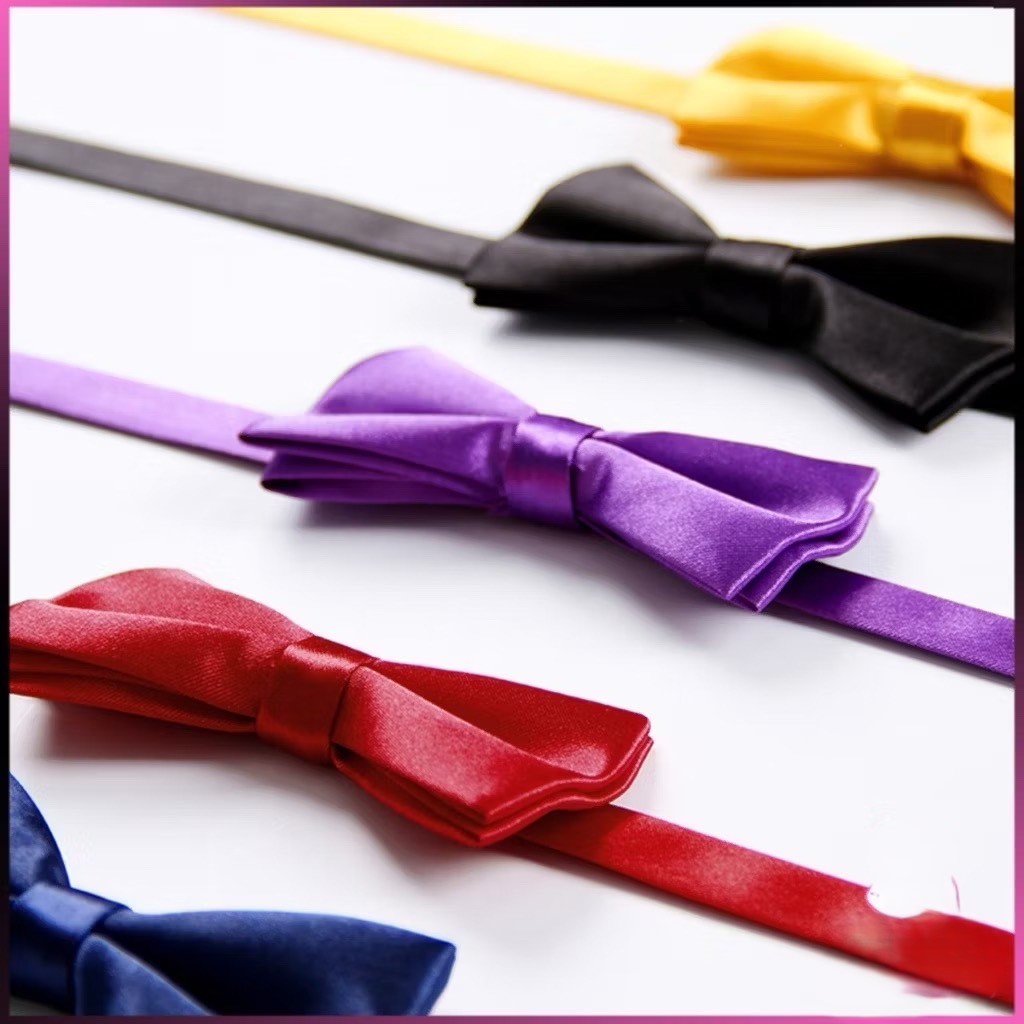 ผูกโบว์ทักซิโด้ สำหรับผู้ชาย แฟชั่นผูกโบว์คลาสสิก แต่งออกงาน bow tie L289
