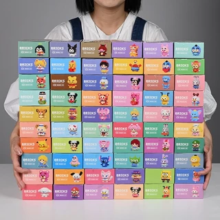 TRเลโก้ตัวต่อการ์ตูนน่ารักๆ กรุงเทพมหานครพร้อมส่งDIY