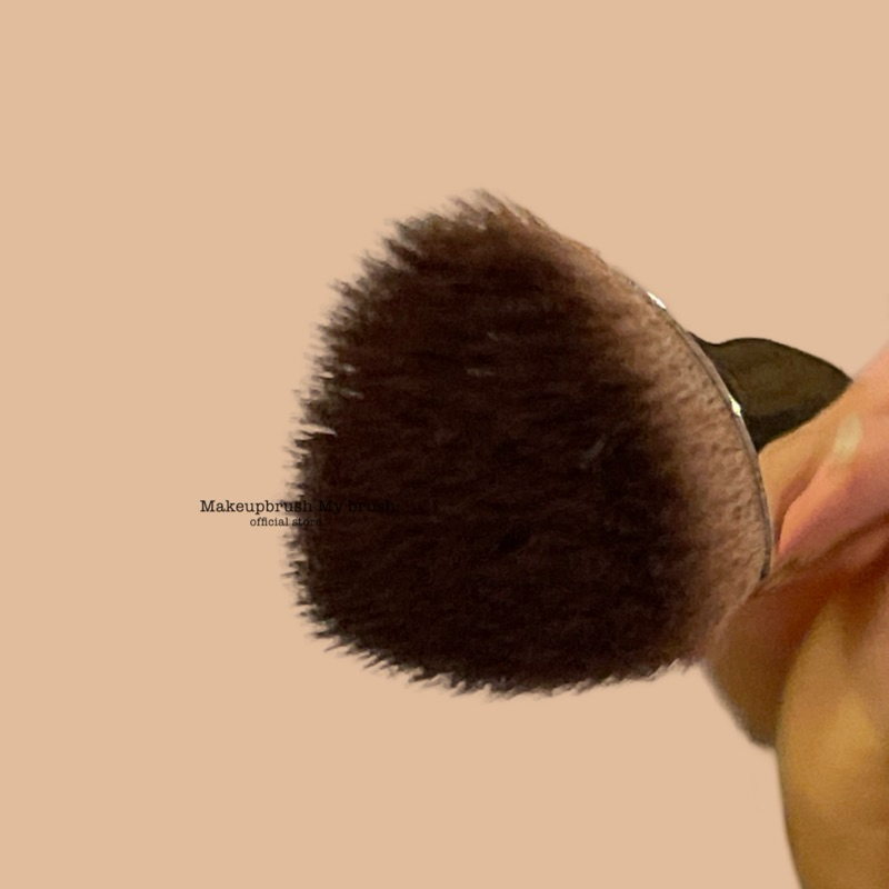 Makeupbrush ร้านไทยแท้ แปรงลงคอนซิลเลอร์สามเหลี่ยมมินิ รูปที่ 8