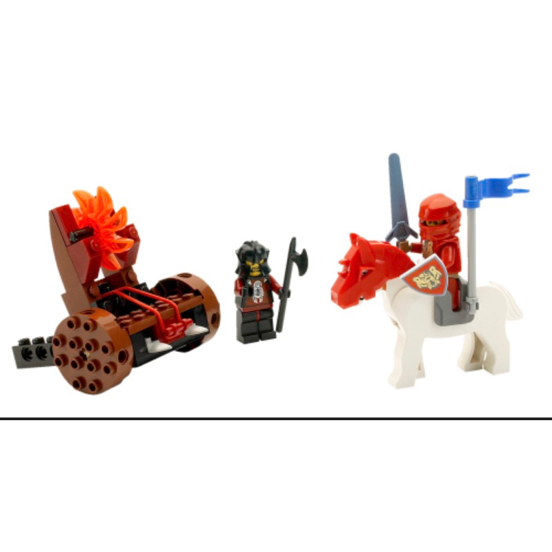 lego kingdom knights อะไหล่ จากเซ็ต 8873 ชิ้นส่วนขาดตามภาพ