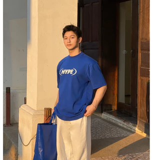 Hype It - Maxi Hype Logo Collection T-shirts เสื้อยืดแขนสั้นทรง Oversized แบรนด์ Hype It (คอไม่กว้าง ทรงไหล่ตก)