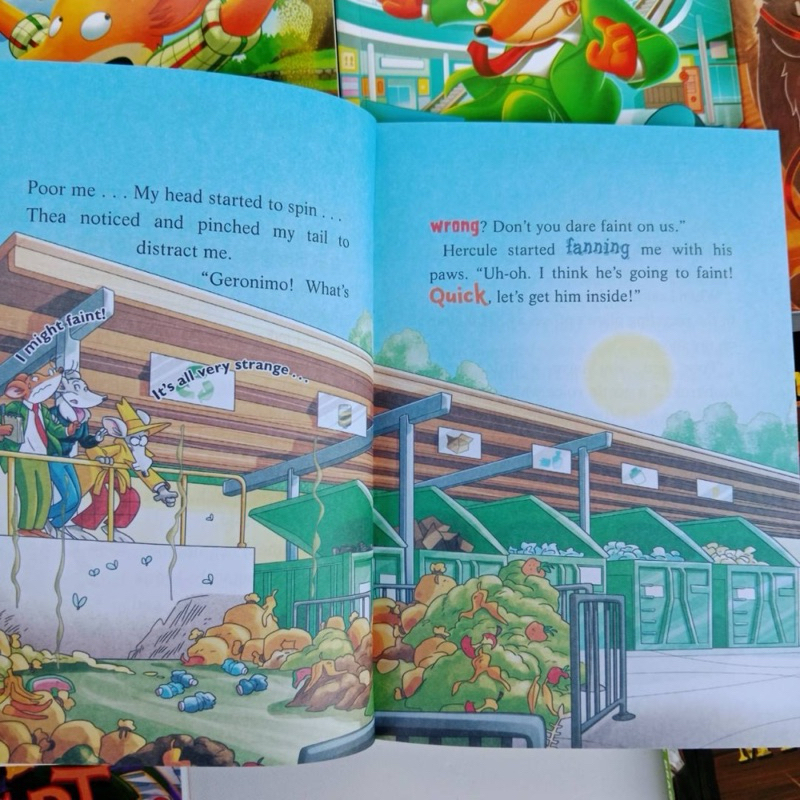 พร้อมส่งค่ะ หนังสือชุด Geronimo Stilton ภาษาอังกฤษ chapter book comic - รูปที่ 6