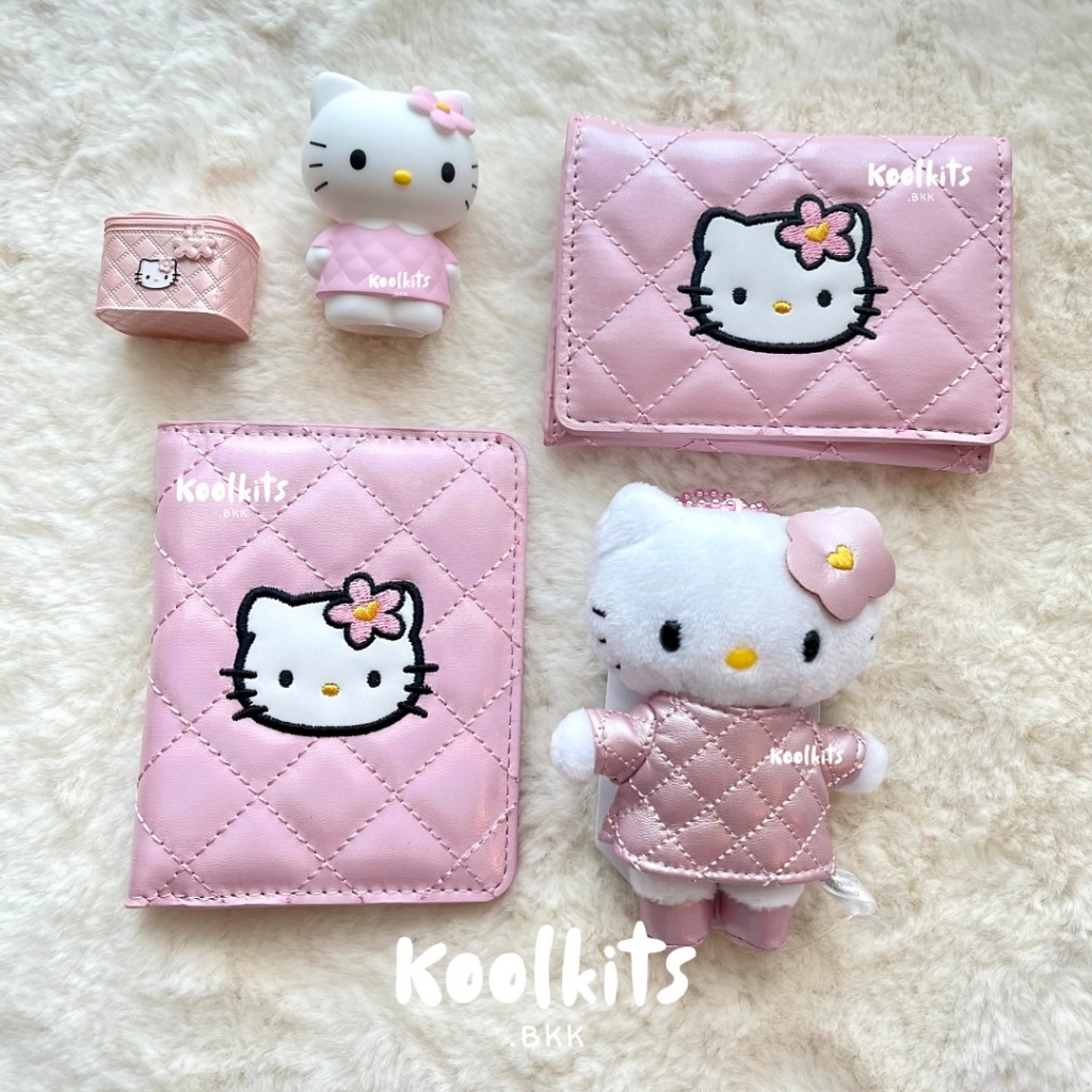 Sanrio Hello Kitty กระเป๋าสตางค์ กระเป๋าใส่บัตร กระเป๋าตัง คิตตี้